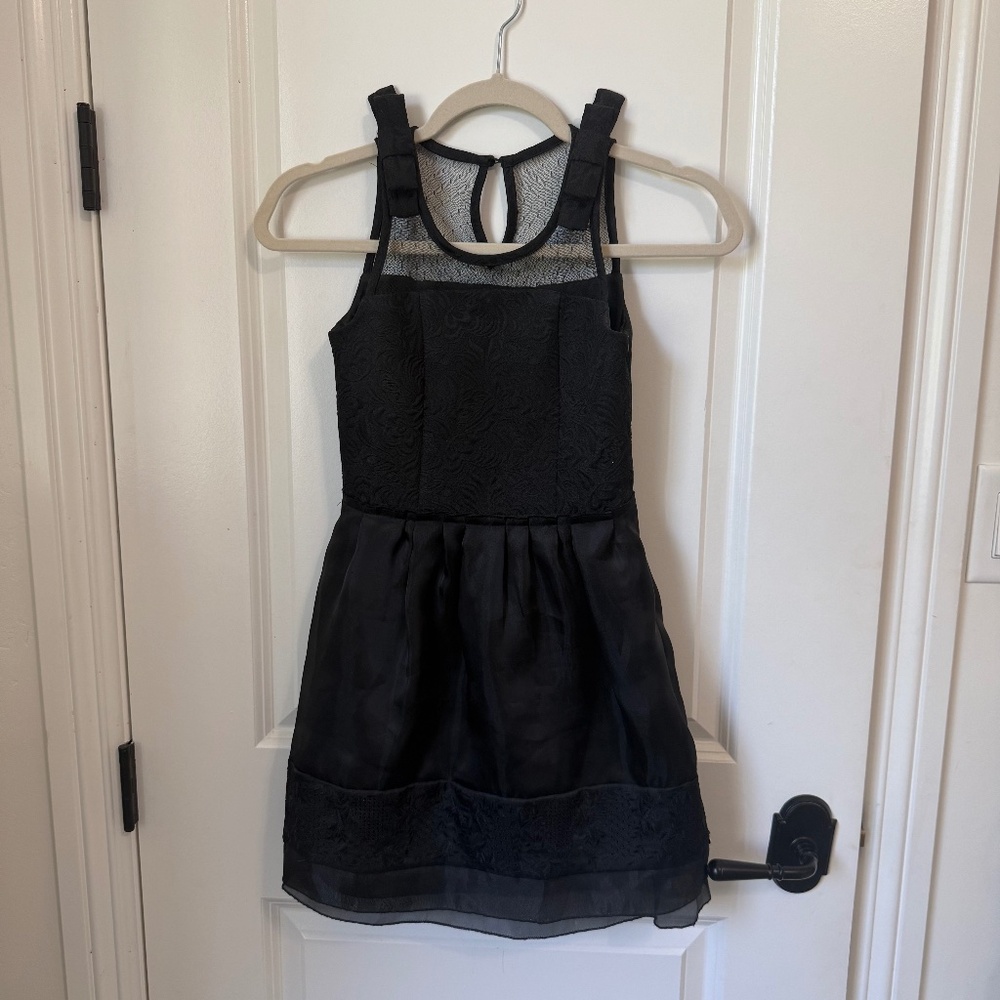 Beautiful Formal little girl black dress. SuperTrash Brand.